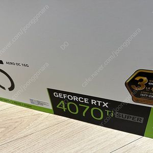 GIGABYTE 지포스 RTX 4070 Ti SUPER AERO OC D6X 16GB