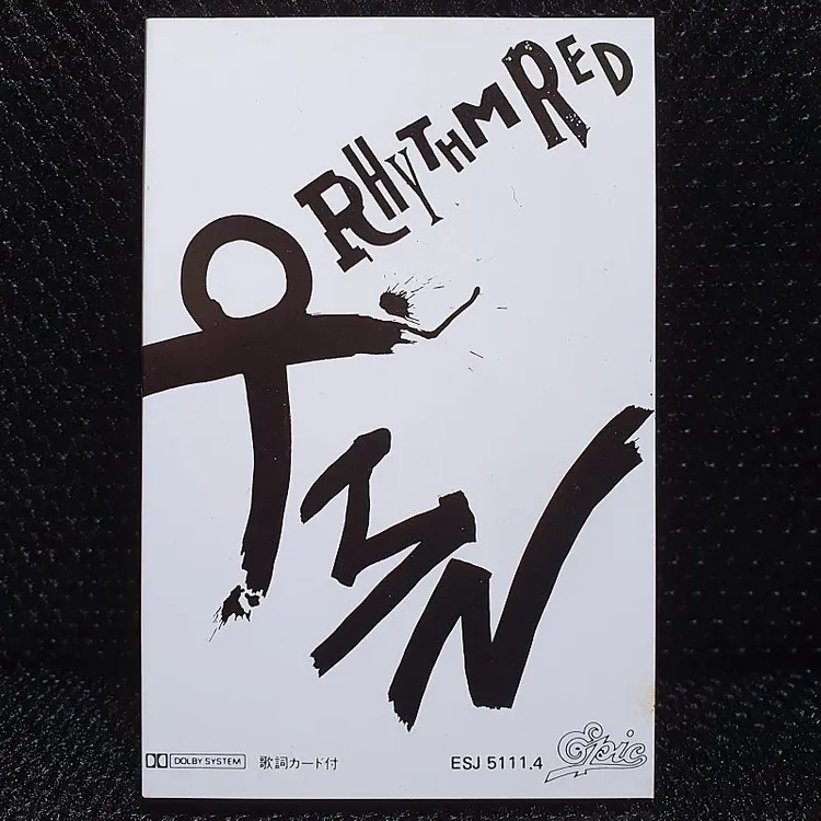 TMN (TM Network) RHYTHM RED 카세트 테이프 이미지