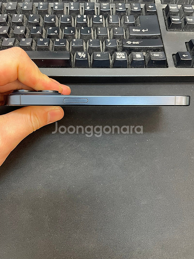 아이폰15프로 블루 256GB 액정센터교체 배터리100...--4