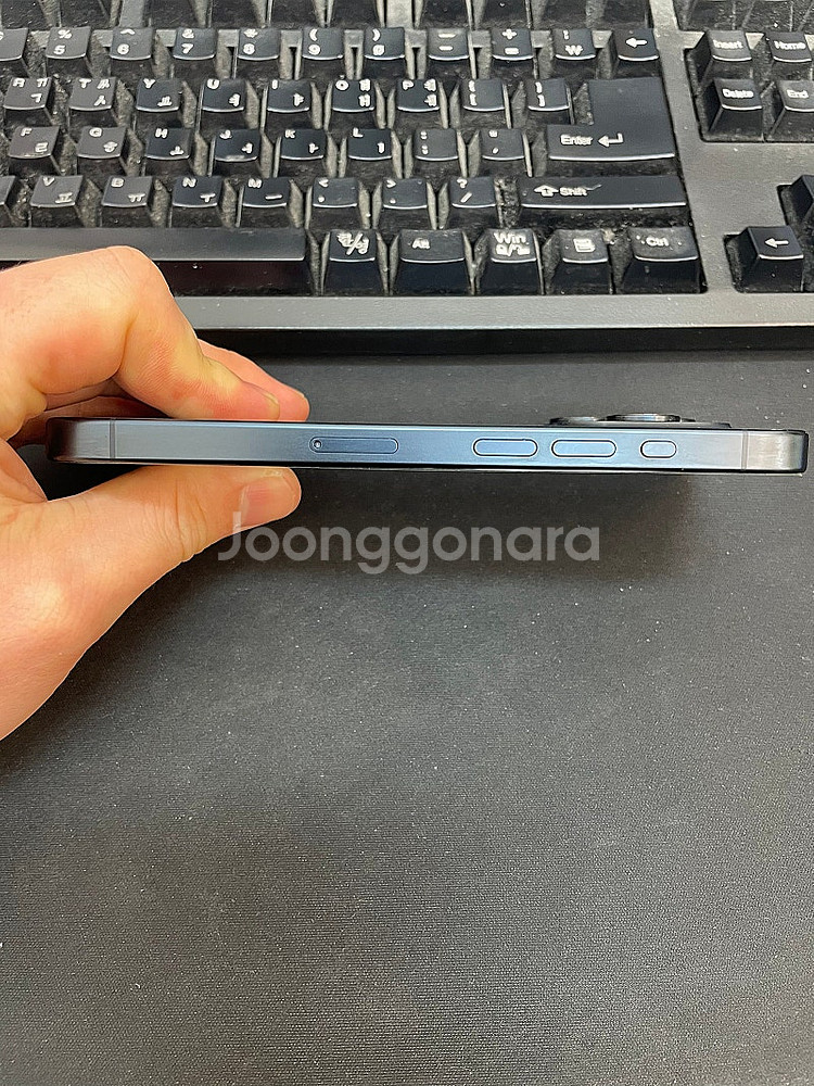 아이폰15프로 블루 256GB 액정센터교체 배터리100...--6