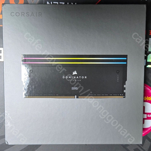 CORSAIR Dominator 티타늄 RGB DDR5 RAM 96GB (4x24GB) DDR5 6000MHz CL30 블랙 판매 합니다(CMP96GX5M4B6000C30)