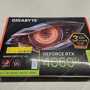 기가바이트 4060 ti 윈드포스 oc