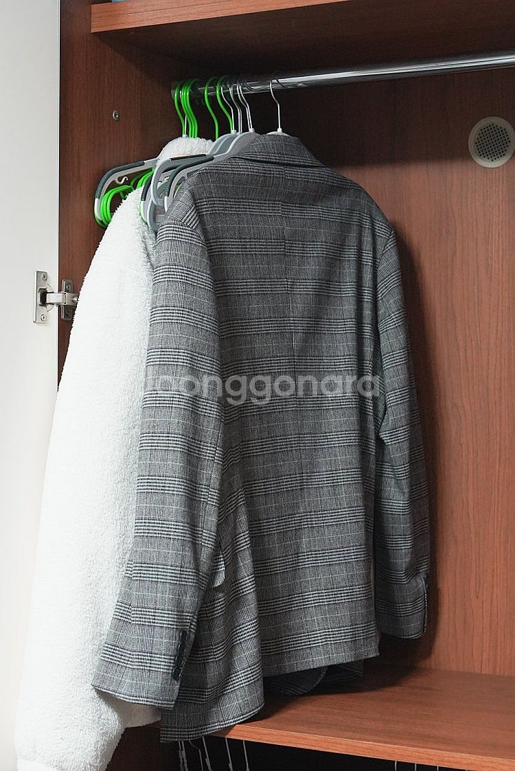 모디파이드 글렌체크 싱글 블레이져 M1665--1