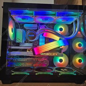 PC 본체 (그래픽 선택가능 RTX 4070슈퍼 or 4070) 인텔 13600kf ram 32gb ssd 500gb 3열 수냉쿨러