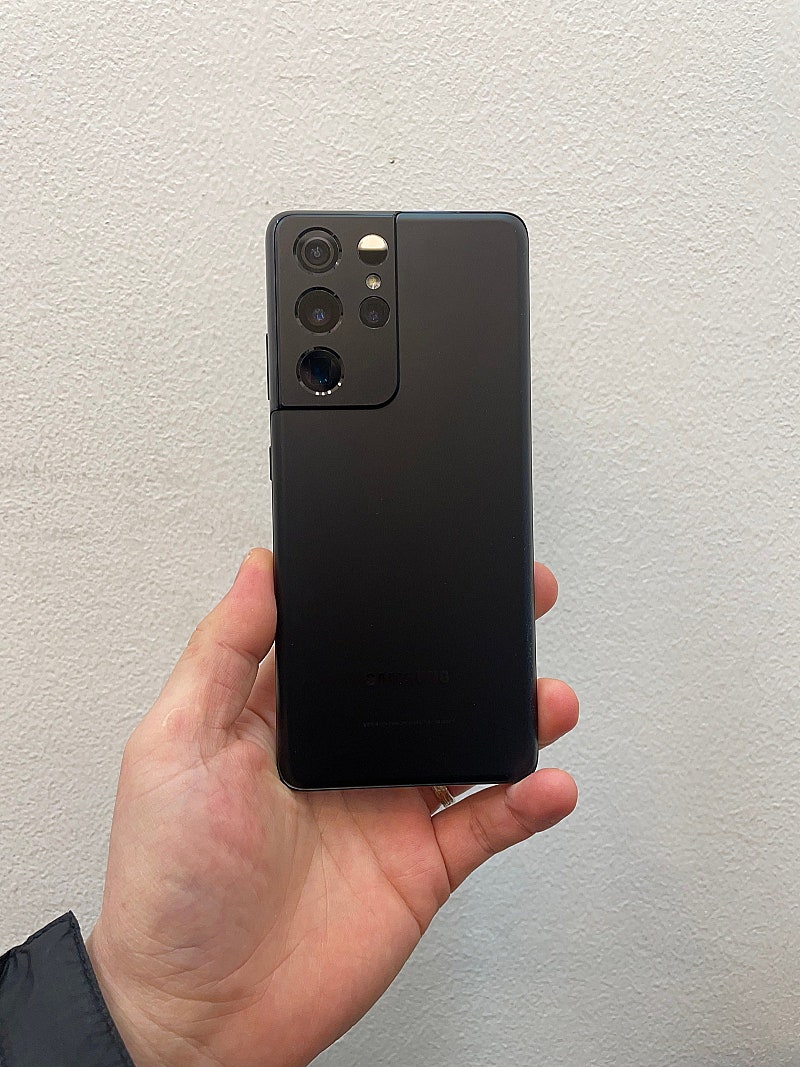 갤럭시S21울트라 블랙 512GB 무잔상 상태좋은 중고...--0