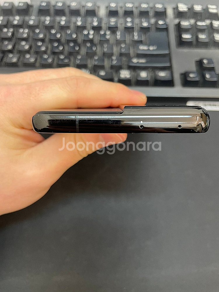 갤럭시S21울트라 블랙 512GB 무잔상 상태좋은 중고...--3