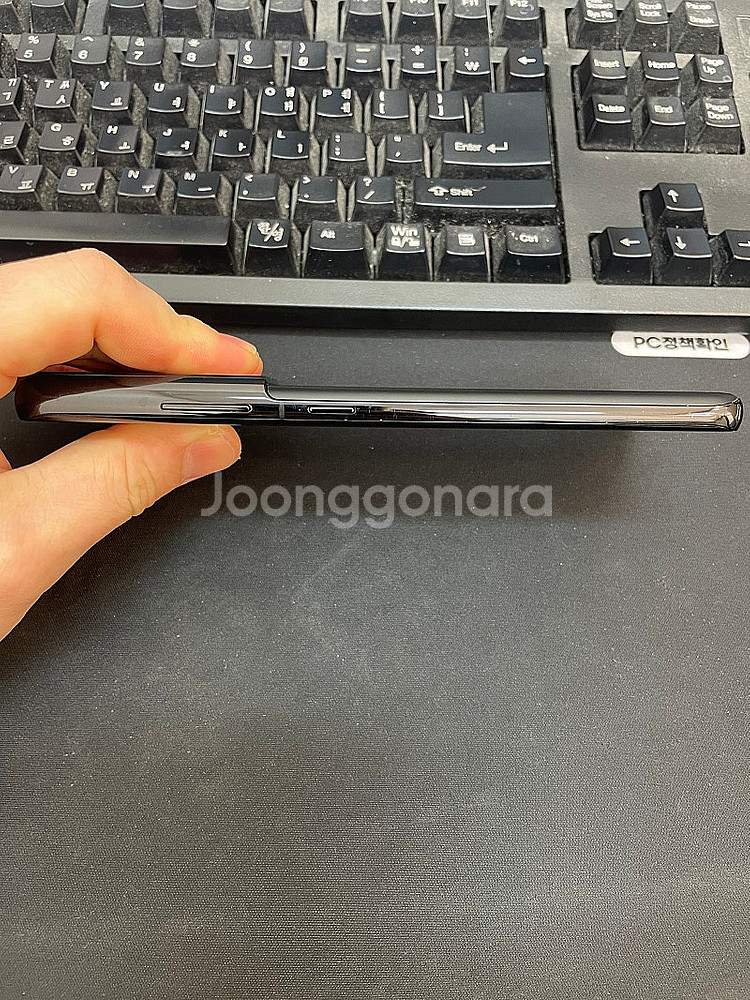 갤럭시S21울트라 블랙 512GB 무잔상 상태좋은 중고...--4