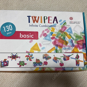 다나플레이 TWIPEA 블록 130피스 기본세트