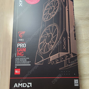 XFX 9070 XT 스위프트 듀얼 그래픽카드 미개봉 팝니다