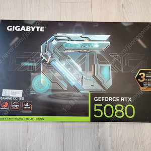 기가바이트 RTX5080 게이밍OC (미개봉)팝니다.