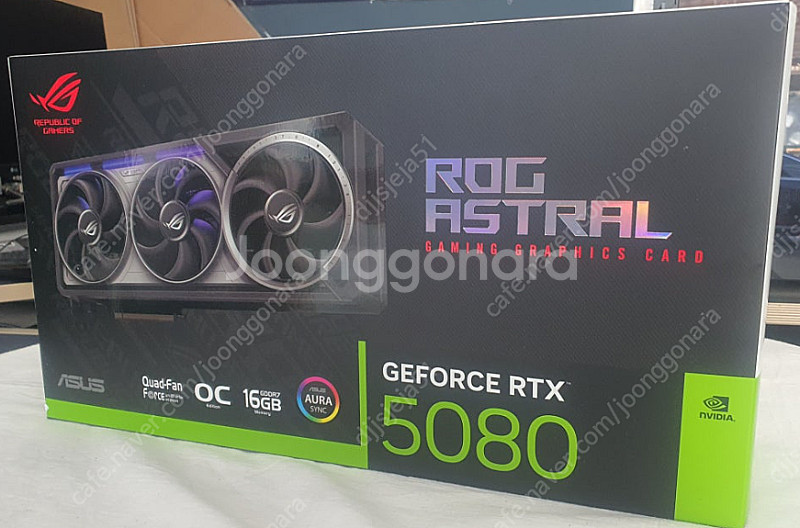 rtx5080 아스트랄 astral 미개봉1개 구해봅니...--0