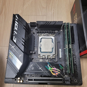 12600k, b660i strix, ddr5 ram 세트 팝니다