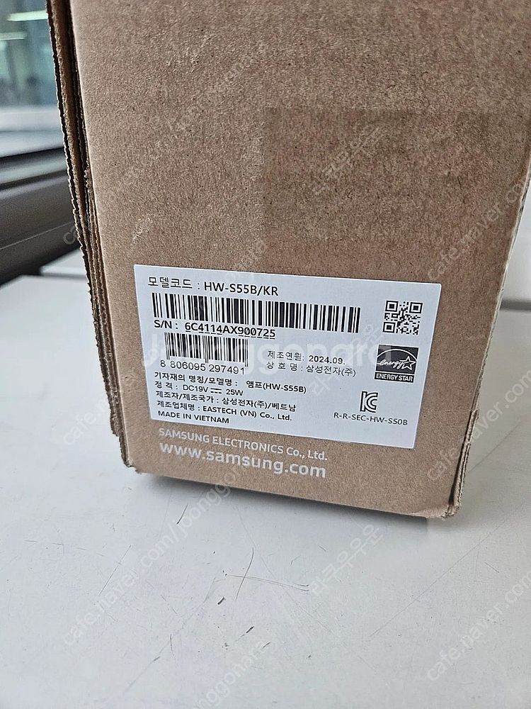 삼성 사운드바 HW-S55B/KR 3.0채널 미개봉 팝...--2