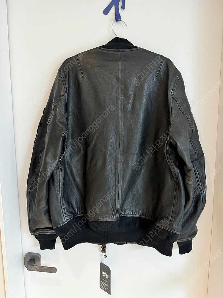 알파인더스트리 ma-1 양가죽 레더 자켓 새상품 이미지