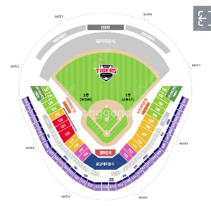 3/23 기아 vs NC 1루 K5 105구역 2연석 / 4연석