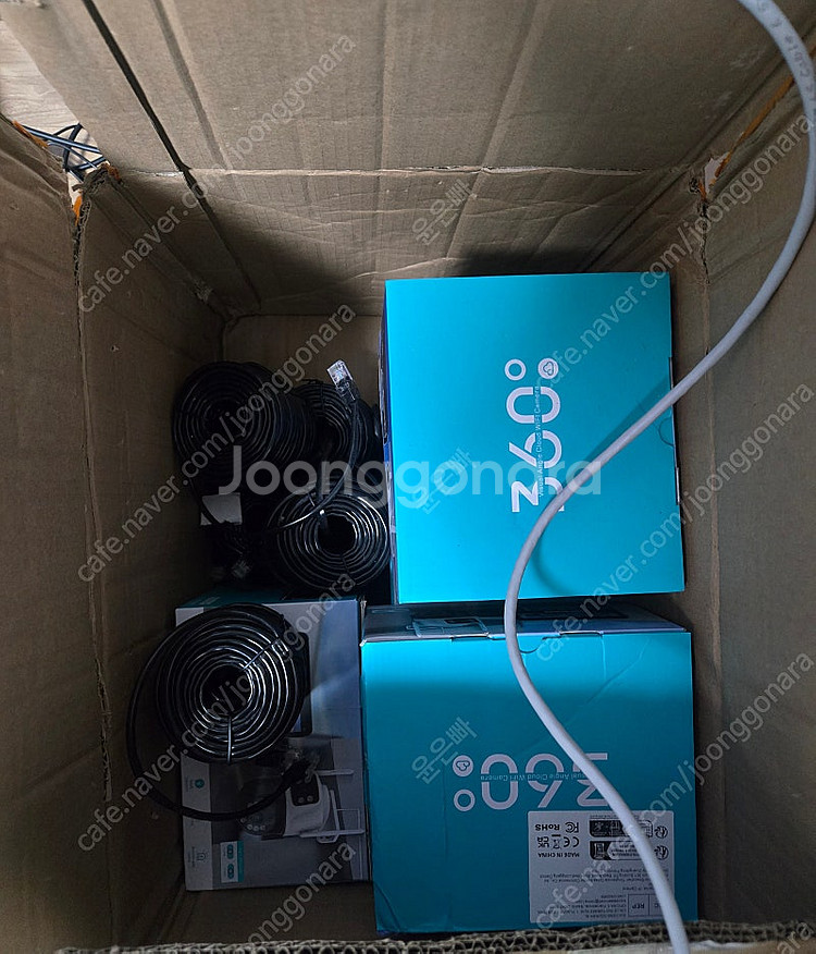 PTZ 200만 화소 POE 타입 5채널과 녹화기 판매...--1