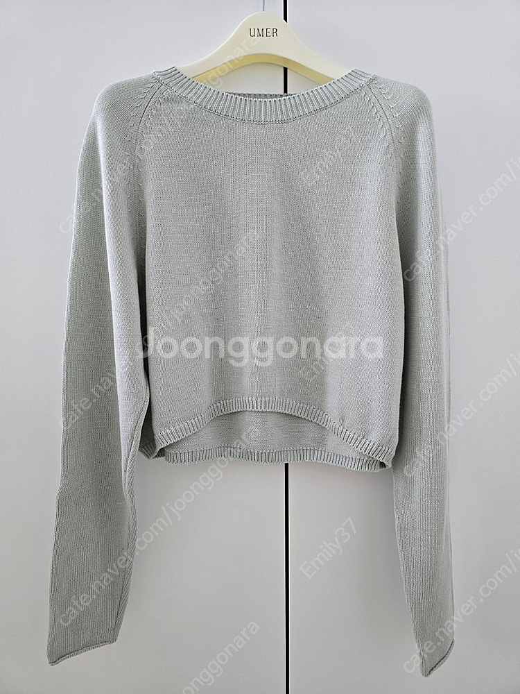 유메르 제니스러플드레스, 무엣래글런크롭니트 새제품 반값--9