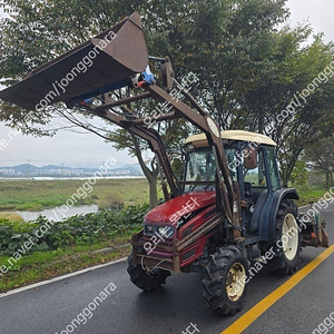 동양 T431M 43마력 트랙터 판매 (로더 + 여프로집게 + 로타리 + 유압써레)