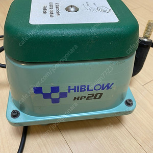 물생활. HIBLOW HP20. 에어펌프. 어항 기포기. 1년사용.
