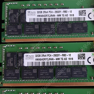 SK DDR4 ECC 32GB 2933Y 40개 일괄판매합니다