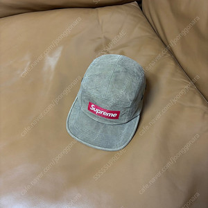 Supreme 슈프림 스톤워시드 올리브 캠프캡 모자 (Stone Washed Olive)