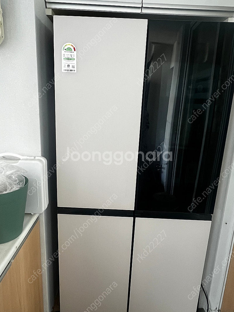 엘지 오브제 4도어 냉장고--3
