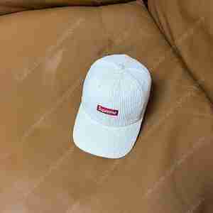 Supreme 슈프림 6패널 볼캡 모자 (Small Logo White)