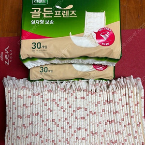 디펜드 골든프렌즈 일자형 보송 30개입 3set