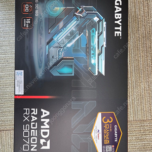 GIGABYTE RX 9070 XT GAMING OC DC 16GB 피씨디렉트 팝니다