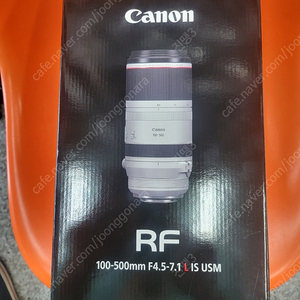 케논 RF100-500mm 미개봉