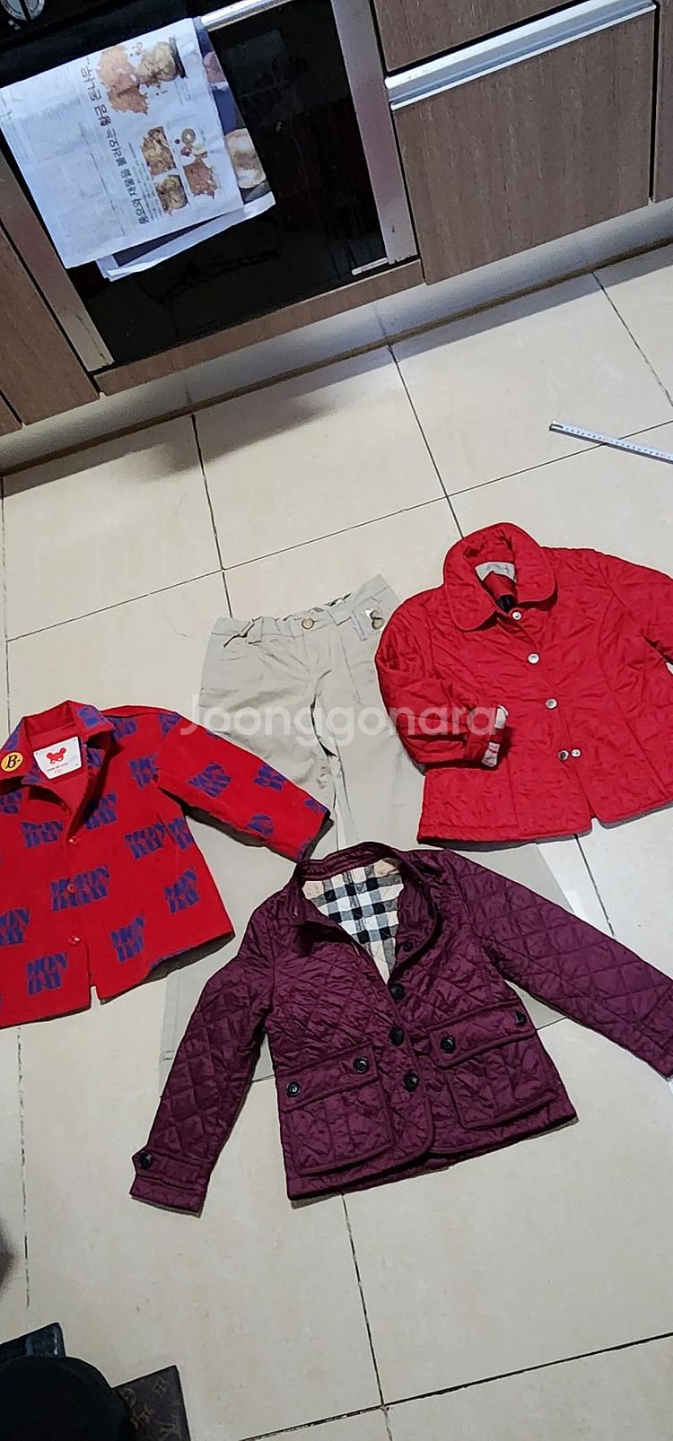 BURBERRY 키즈 퀼팅자켓 8Y/ 버버리키즈 8y ...--1