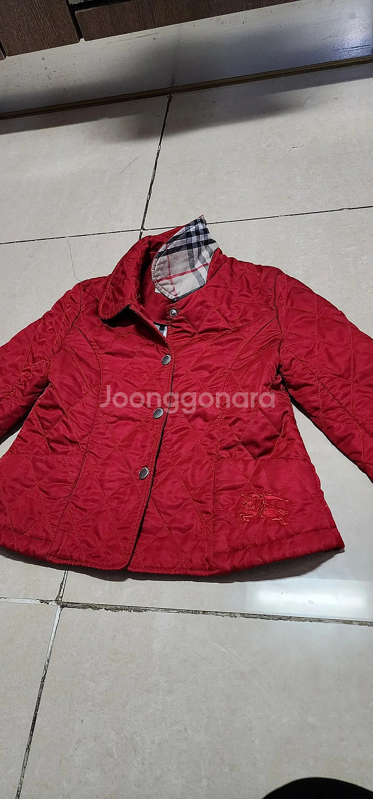 BURBERRY 키즈 퀼팅자켓 8Y/ 버버리키즈 8y ...--2