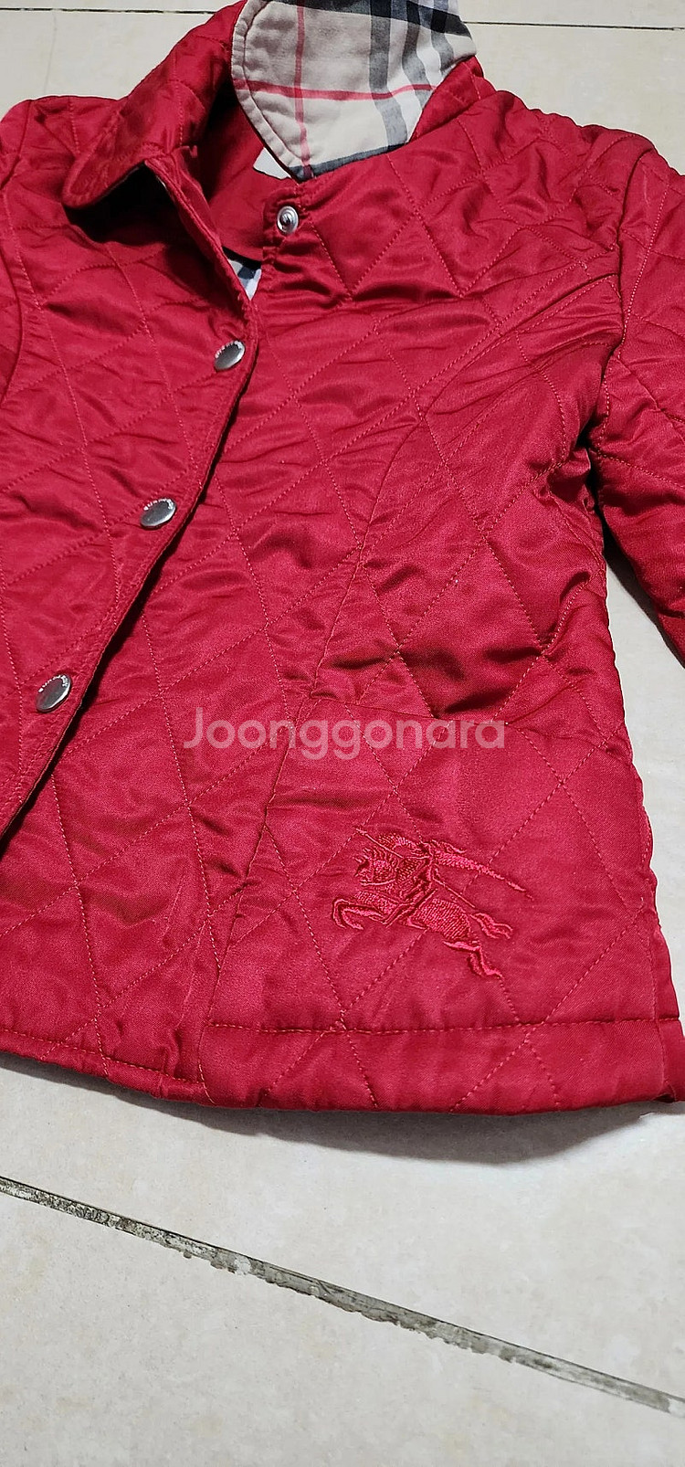 BURBERRY 키즈 퀼팅자켓 8Y/ 버버리키즈 8y ...--3