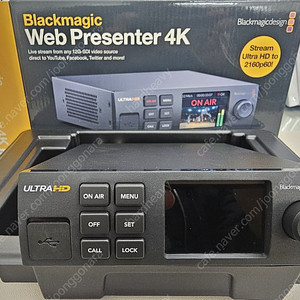 Blackmagic Web Presenter 4k (미사용 판매) 블랙매직 웹 프레젠터 4K