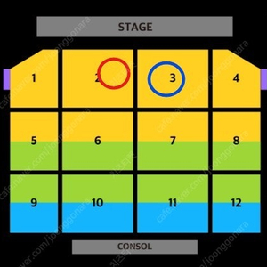 현역가왕2 부산 2구역 5열 3구역 8열 2연석