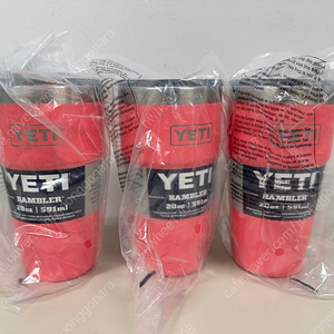 YETI RAMBLER 20oz 591ml 예티 럼블러 텀블러 20온스 591밀리리터 트로피컬 핑크 신품 무료배송