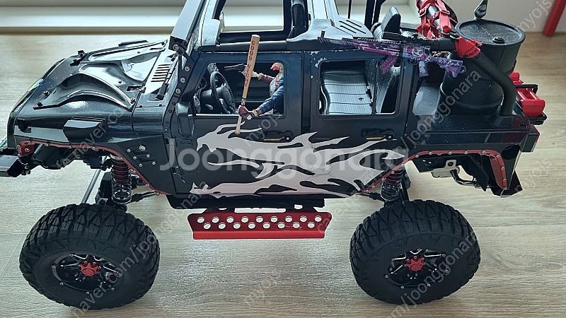 A급 SCX10-3 커스텀 루비콘 팝니다.--1