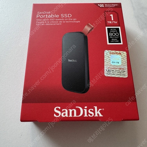 [샌디스크] Sandisk Portable SSD 1TB 판매 합니다.