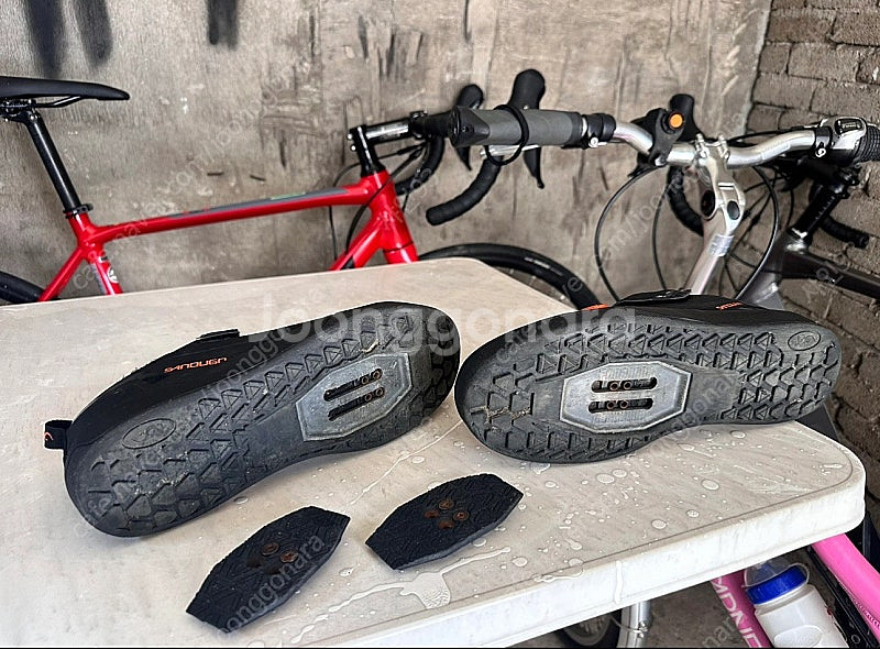 MTB 산악 자전거 SPD 사이클링 슈즈--2