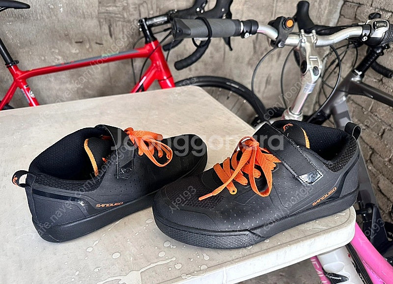 MTB 산악 자전거 SPD 사이클링 슈즈--3