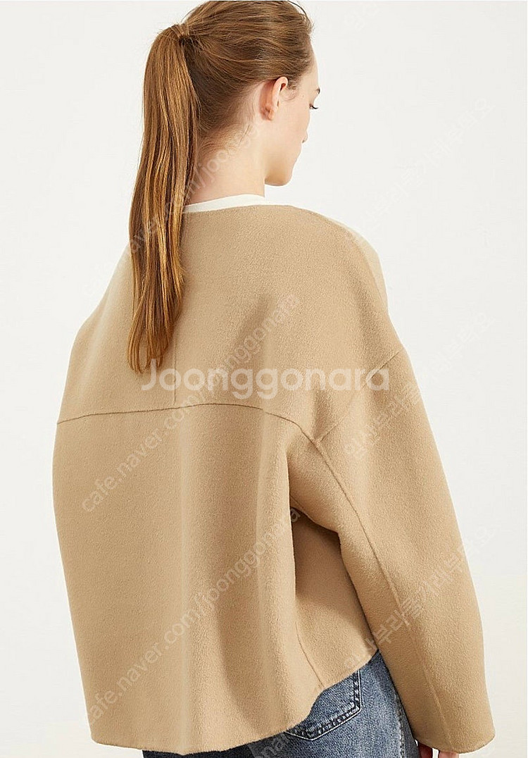 지컷 울 캐시미어 자켓(새상품) 249000원/무료배송--3