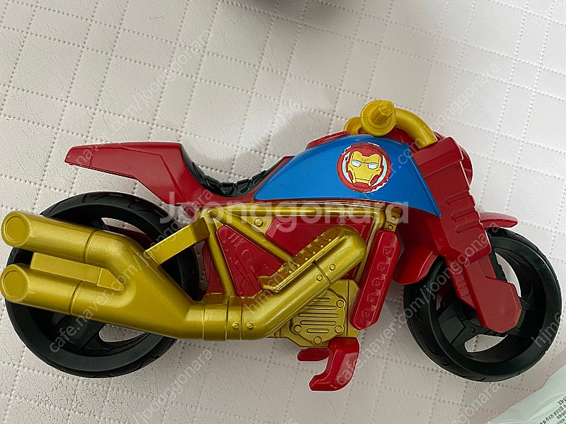 슈퍼히어로 아이언맨본부, 오토바이&피규어 3개--8
