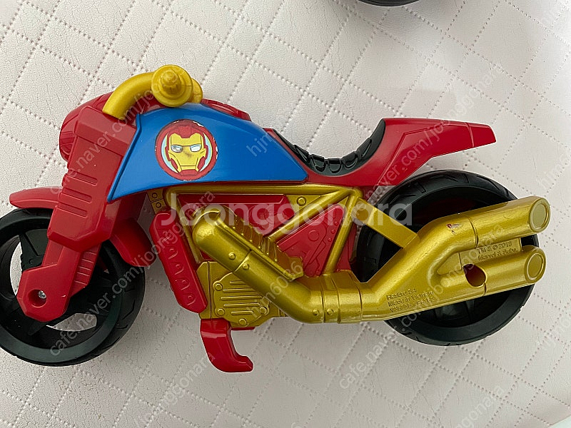 슈퍼히어로 아이언맨본부, 오토바이&피규어 3개--9