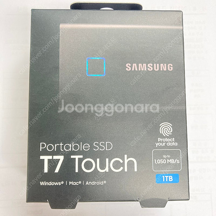 포터블 SSD T7 Touch 1TB 정품 미개봉 새제...--0