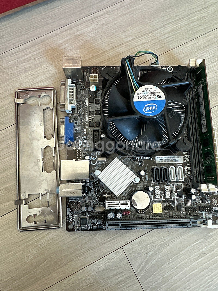 CPU I3 4170 메인보드H81 램세트--0