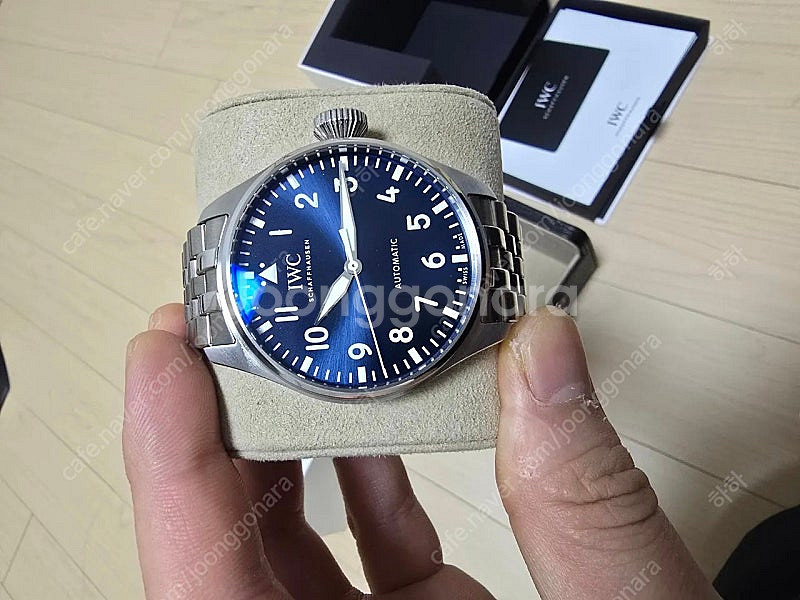 iwc빅파일럿 43청판 브슬--1