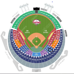 3/22 토요일 롯데자이언츠 VS LG트윈스 3루 오렌지 220블럭 (응원단 정면) 2연석 양도합니다