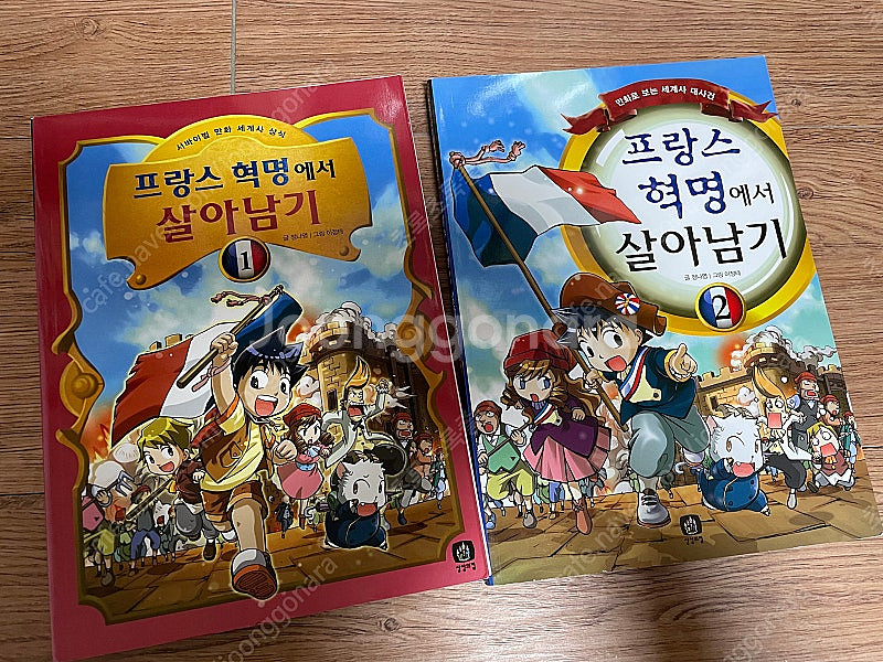 기탄 위풍당당삼국지 만화10권. 프랑스 혁명에서살아남기--3