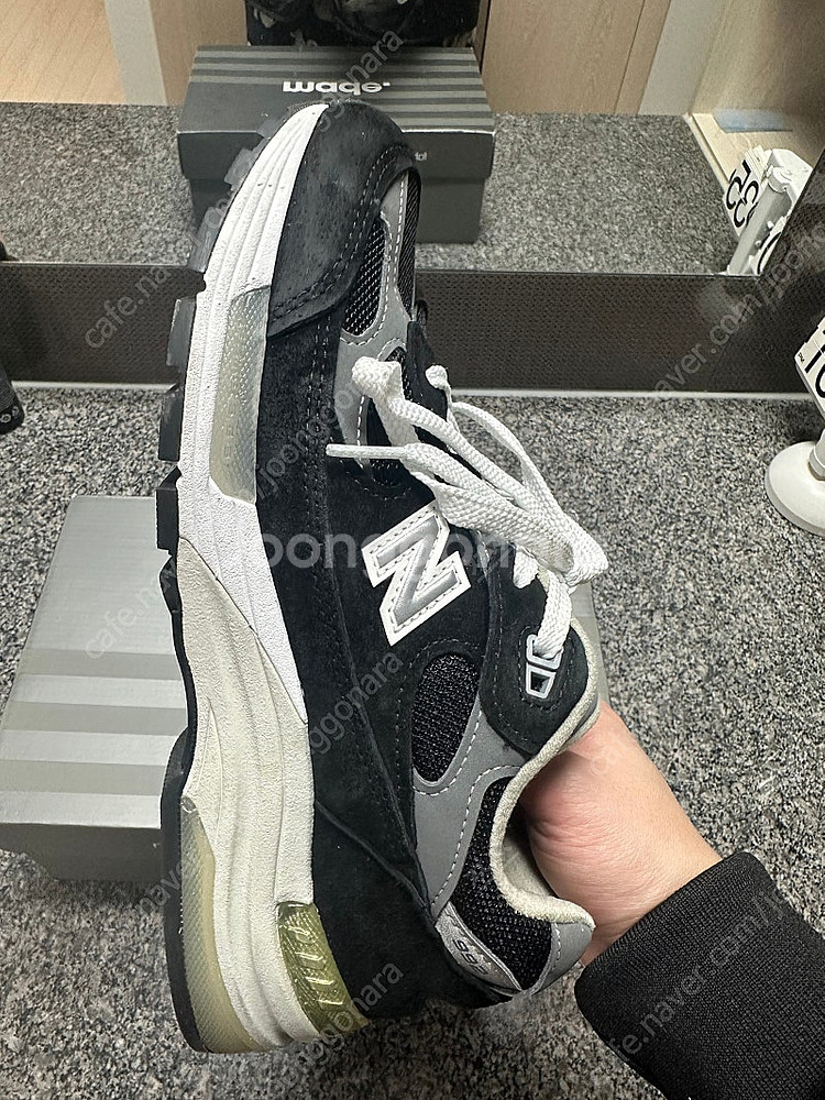 뉴발란스992 블랙그레이 250--2