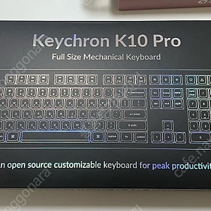 키크론 K10 pro 갈축 유무선 블루투스 키보드(핫스왑)